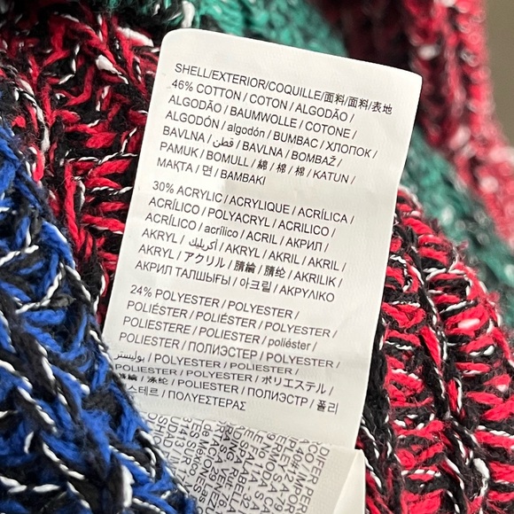 Desigual Long Colour Block Cardigan - Picture 5 of 6